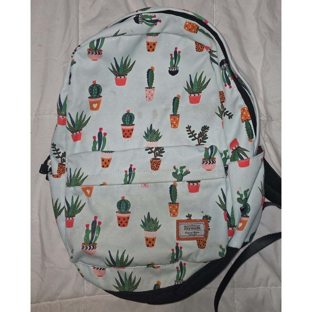 Joymoze brand cactus full size backpack bookbag purse bag tote!